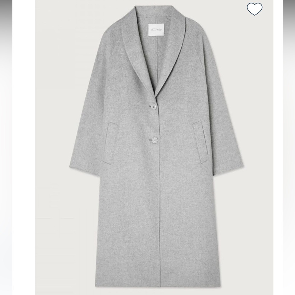 American Vintage Dadou Love Coat In Polaire - Picture 2 of 11